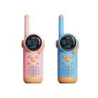 D22 1pair Children Handheld Wireless Walkie Talkie Parent-Child Outdoor Wireless Talking Toys(Blue Pink) - 1