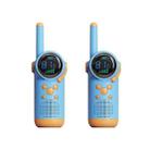 D22 1pair Children Handheld Wireless Walkie Talkie Parent-Child Outdoor Wireless Talking Toys(Blue+Blue) - 1