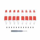 For DJI Mini 3 Drone 8pcs /Set 6030F Propeller Blades Low Noise Wings With Screwdrivers, Color: Red  - 1