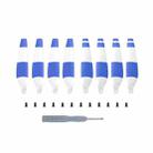 For DJI Mini 3 Drone 8pcs /Set 6030F Propeller Blades Low Noise Wings With Screwdrivers, Color: Blue  - 1