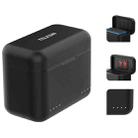 For Insta360 X4 TELESIN Battery Charger Dual Battery Storage Charging Case - 2