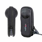 For Insta360 X5 Camera aMagisn Storage Bag Hard Shell Protective Case with Carabiner Clip - 2