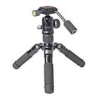 XILETU FM5C-MINI Adjustable 16.5-51cm Aluminum Tripod with 26mm Ball Head 6kg Load Capacity for 360-degree Panoramic Shooting - 1