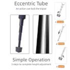 XILETU FM5C-MINI Adjustable 16.5-51cm Aluminum Tripod with 26mm Ball Head 6kg Load Capacity for 360-degree Panoramic Shooting - 3