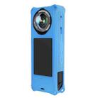 For Insta360 X5 Camera Silicone Cover Case With Lens Cap Shockproof Protective Shell(Sky Blue) - 2