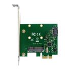 SUNWEIT ST58 PCIe X1 ASM1061 Single Port MSATA 6Gbps SSD Disk Storage Expansion Card - 2