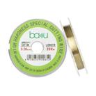 BAKU 0.08mm 200m/329ft Carbon Steel Screen Separator Cutting Wire for Smartphone & Tablet LCD Screen Repair - 1