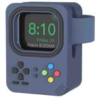For Apple Watch AhaStyle DD05 Silicone Mini Charging Stand, Without Charger(Blue) - 1