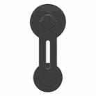 AhaStyle WG26-5 Aluminum MagSafe Circle Magnetic Laptop Expansion Stand Portable Adjustable Phone Holder(Black) - 1