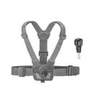 Sunnylife XD742 360 Degree Universal Sports Camera Chest Strap Mount(Gray) - 1