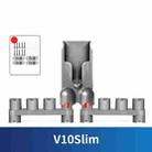 For Dyson V10 Slim Vacuum Cleaner Wall Mount Storage Rack Accessory Holder Holds Up to 10 Attachments - 1