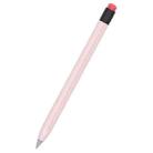 For Huawei M-Pencil 1 / 2 / 3 AhaStyle PT114-C Ultra-thin Pen Case, Color: Pink+Black Pen Cap - 1