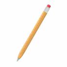 For Huawei M-Pencil 1 / 2 / 3 AhaStyle PT114-C Ultra-thin Pen Case, Color: Orange+Transparent Pen Cap - 1