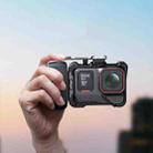 aMagisn Xplorer Grip Kit Street Vlogging Handle For Insta360, DJI Action, and GoPro Hero Series Action Cameras - 1
