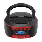 Kuephom W17 Portable Home CD Music Walkman FM Bluetooth Player UK Plug - 1