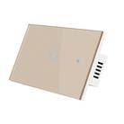 Model 120 US Gauge Graffiti Smart WIFI Single Fire Switch, Spec: 1-Gang Gold - 1