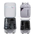 For DJI Mavic 4 Pro / RC 2 Backpack Shoulder Bag EVA Carrying Case(Gray) - 1