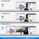 MCY 12-In-1 USB-C Hub With Triple Monitor Support (1000Mbps Lan+VGA+USB3.0/USB2.0+SD/TF+2 HDMI 4K 30Hz+85W PD） - 3