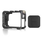 For Insta360 Ace Pro 2 / Ace Pro Camera AMagisn Quick Release Metal Cage Horizontal & Vertical Shooting Protective Frame(Charcoal Metallic) - 1
