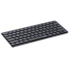 Rapoo E9000G Wireless Bluetooth Keyboard Computer Laptop Cell Phone Keyboard(Dark Gray) - 1