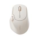 Rapoo MT560 3-Mode Wireless Bluetooth Mouse Ergonomic Desktop Laptop Mouse(Milk Tea) - 1