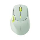Rapoo MT560 3-Mode Wireless Bluetooth Mouse Ergonomic Desktop Laptop Mouse(Light Green) - 1