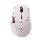Rapoo MT560 3-Mode Wireless Bluetooth Mouse Ergonomic Desktop Laptop Mouse(Pink) - 1