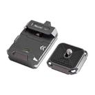 XILETU XQ-1 Arca Quick Release Adapter Gimbal Stabilizer Tripod Sports Quick Release Plate Stand - 1