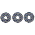 For ECOVACS Deebot T30 Pro / MAX Auto Sweeper Accessories, Spec: 3pcs Gray Wave Wipes - 1