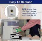 For ECOVACS Deebot T30 Pro / MAX Auto Sweeper Accessories, Spec: 3pcs Dust Bag - 3
