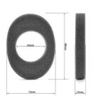 6pcs /Pack Ear Cushions For 3M WorkTunes Connect Series Headphones Noise Isolating Foam Pads, Spec: Hollow Type - 3