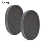 6pcs /Pack Ear Cushions For 3M WorkTunes Connect Series Headphones Noise Isolating Foam Pads, Spec: Solid Type - 1