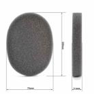6pcs /Pack Ear Cushions For 3M WorkTunes Connect Series Headphones Noise Isolating Foam Pads, Spec: Solid Type - 3