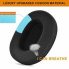 1pair Ear Cushions For Sennheiser HD 4.50BT, HD 4.50, HD 4.50BTNC, HD 4.50SE, HD 4.40BT, HD 4.30G, HD 4.20S, HD 458BT, HD 450, HD 450BT, HD 400S, HD 350BT(Football Net Black) - 3