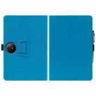 For TCL Nxtpaper 11 Plus 11.5-Inch Skin Texture All Inclusive Leather Tablet Case(Peacock Blue) - 2