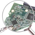 60mm Magnifying Glass With Auxiliary Clamp Soldering Iron Repair Circuit Board Desktop Magnifying Glass - 3