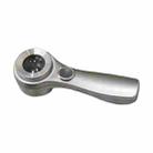 Alloy Handheld 60x USB Charging Touch Switch LED Light Optical Glass Magnifier(Silver) - 1