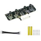 Yahboom 4 Channel Infrared Tracking Sensor Module For Smart Car Robot, Spec: With 6Pin Cable+23mm Copper Column - 1