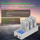 For DJI Flip Drone YX 3-Channel Battery Charger with Color LCD Screen Smart Charging Hub - 3