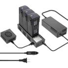 For DJI Mavic 3 YX Battery Charger Discharger Hub 3-in-1 Smart Charging Station With Color Screen US Plug - 1