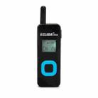 HELIDA T-M1 Mini Portable Rechargeable Two-Way Radio 22 Channels Compact Walkie Talkie EU Plug Black  - 1