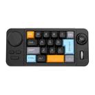 MKESPN  19-Key USB-C Wired Gaming Keyboard Macro Programmable Hot-Swappable Design with Control Knob & Joystick Scroll Wheel(Black) - 1