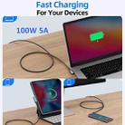 5m Type-C VR Streaming Connection Cable 10GB High-Speed Transmission Elbow Smart Device Cable, For Meta Quest 2 / 3 / PICO 4 / Apple Vision Pro / PSVR 2 - 4