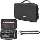 For Insta360 X5 / X4 Camera SYMIK Large Capacity Storage Bag Handbag Messenger Carrying Case(Black) - 1