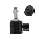 Q2 3/8 Female To 1/4 Male Universal Mini Ball Head Adapter Mount Aluminium Alloy Mobile Phone Camera Tripod Accessories - 1