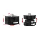 TFSM100 1/4 Male To Female Action Camera Quick Release Adapter Tripod Accessories - 2