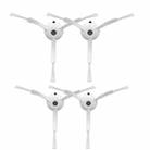 For Xiaomi Roborock S50/T4/T6/T7 Vacuum Robot Replacement Parts 2pairs Side Brush White - 1