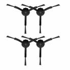 For Xiaomi Roborock S50/T4/T6/T7 Vacuum Robot Replacement Parts 2pairs Side Brush Black - 1