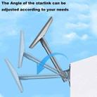 For Starlink Gen 3 / V4 Bracket Base Set, Style: Straight Pole - 2