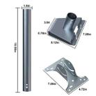 For Starlink Gen 3 / V4 Bracket Base Set, Style: Straight Pole - 3
